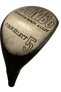 Jumbo Vtg Titanium Boron Alloy Tour Select 5 Wood Golf Club